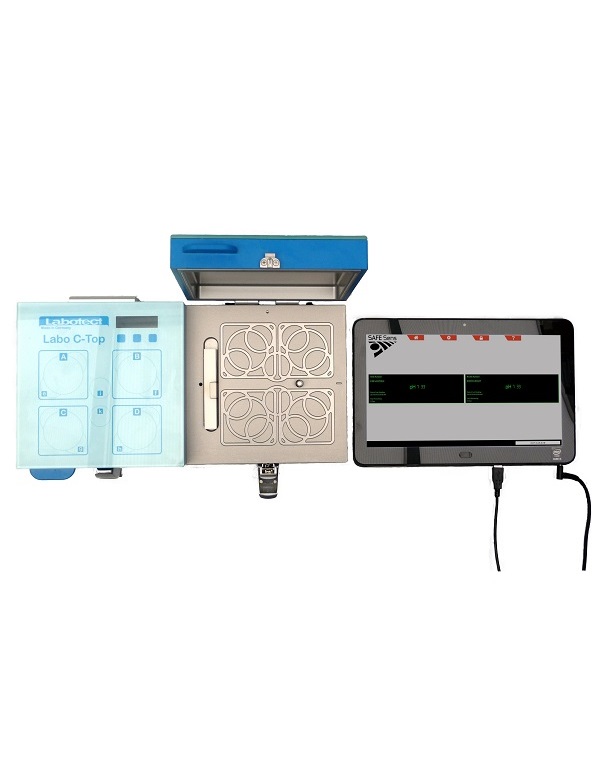 Labo C-Top with SAFE Sens® pH monitoring