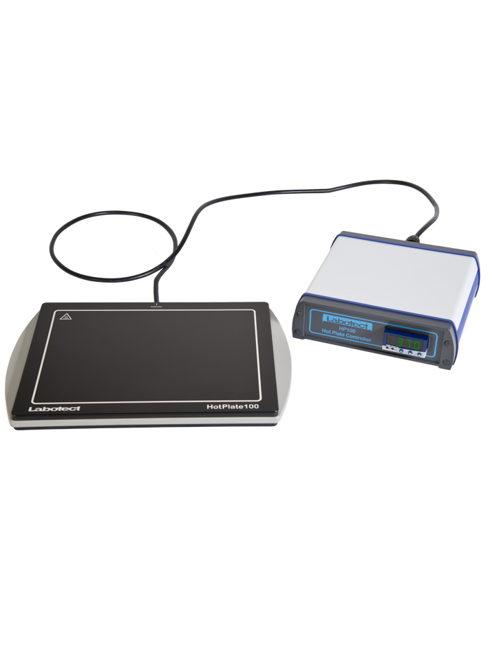 Laboratory heating plate with preset temperature +37°C